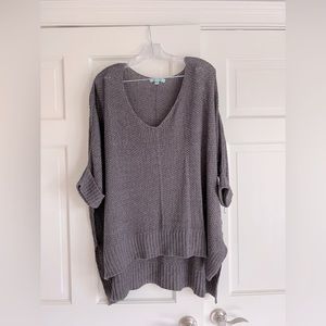 She + Sky Oversize Slouchy Knit Sweater